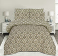 Olive Demask Bedset